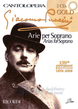 Cantolopera: Puccini Arie per Soprano, Gold + CD